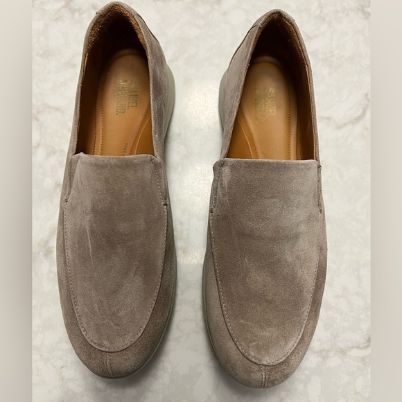 Samuel Hubbard women’s tan suede loafers, 8.5M, never worn. - Picture 1 of 13